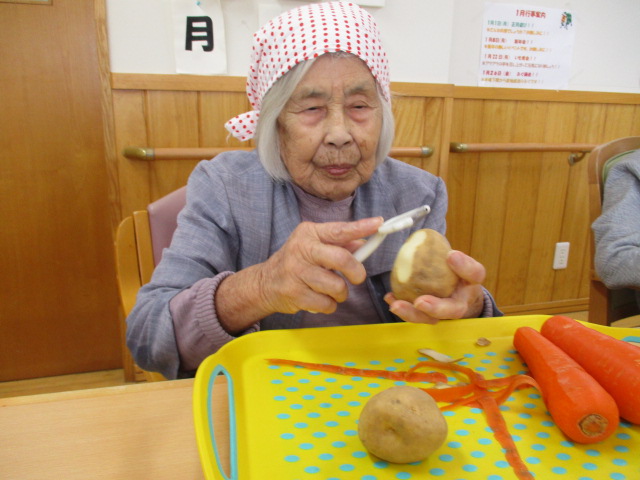 冬は、やっぱり芋煮会